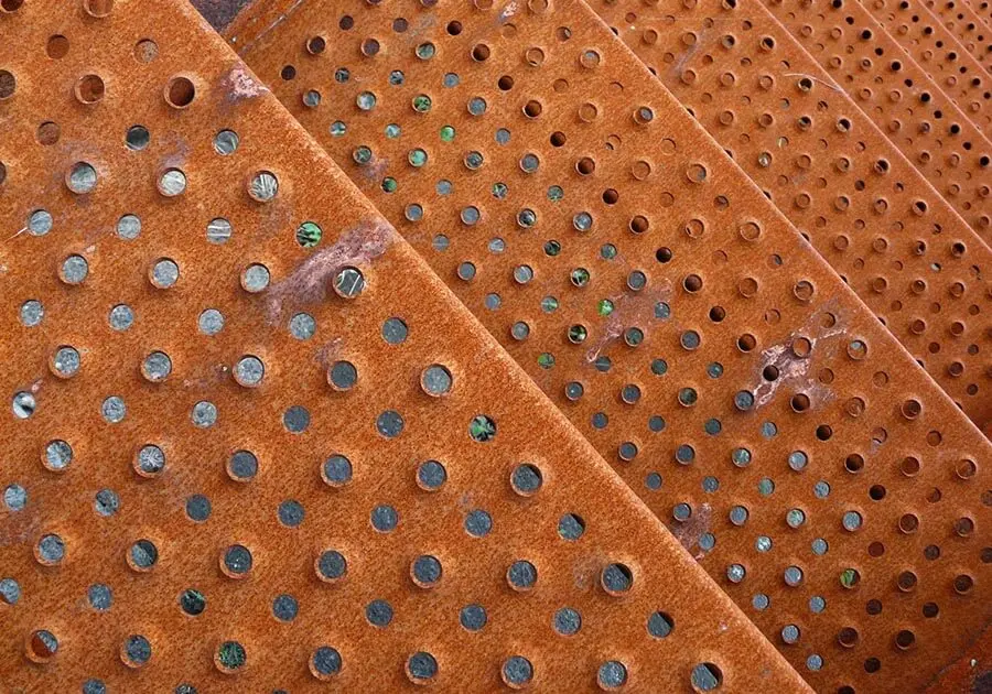 Stopnice Corten